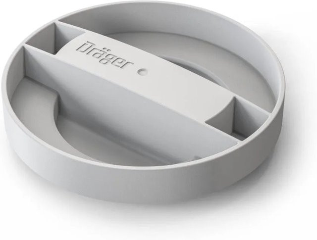 Dräger X-plore 8300 Waschstopfen Gebläseeinlass in Grau - Bild 1