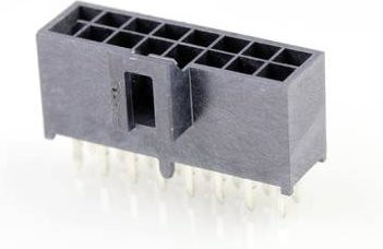Molex Stiftgehäuse-Platine 1053101216 in Schwarz - Bild 1