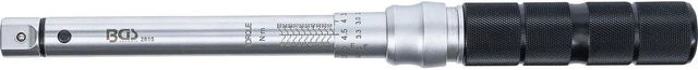 BGS Drehmomentschlüssel 20-100 Nm für 9 x 12 mm Einsteckwerkzeuge in Silber - Bild 1