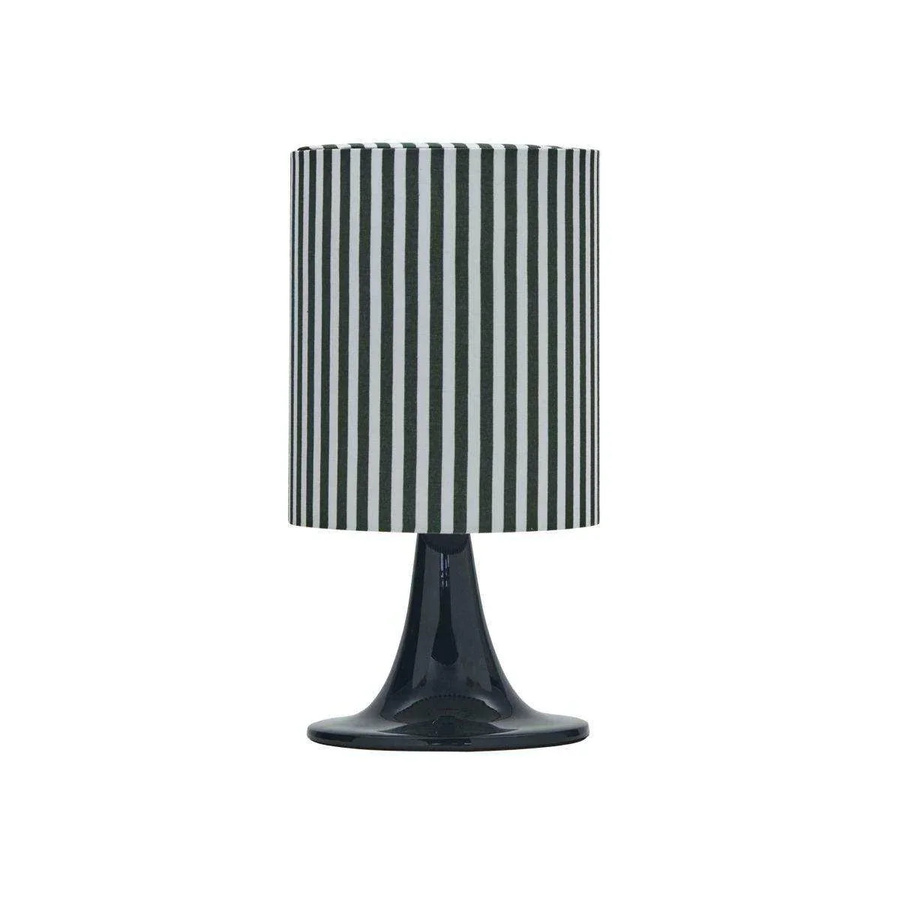 House Doctor Tischlampe Tulip in Grün und Weiß aus Aluminium mit Höhe: 38 cm - Bild 1