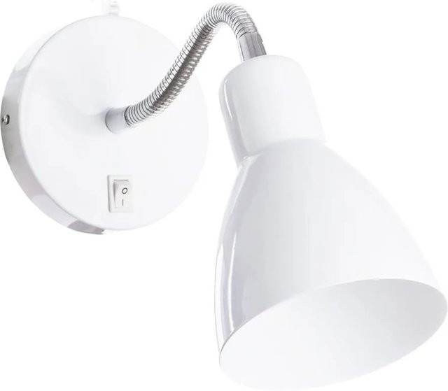 Arte Lamp Wandleuchte Dorm E14 in Weiß aus Metall - Bild 1