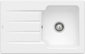 Villeroy & Boch Spüle Architectura 45 Spülbecken in Stone White aus Keramik mit CeramicPlus Technologie - Bild 1