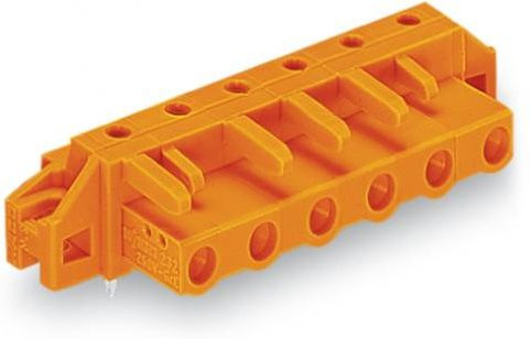 WAGO Federleiste 232-870/031-000 in Orange, 25 Stück - Bild 1