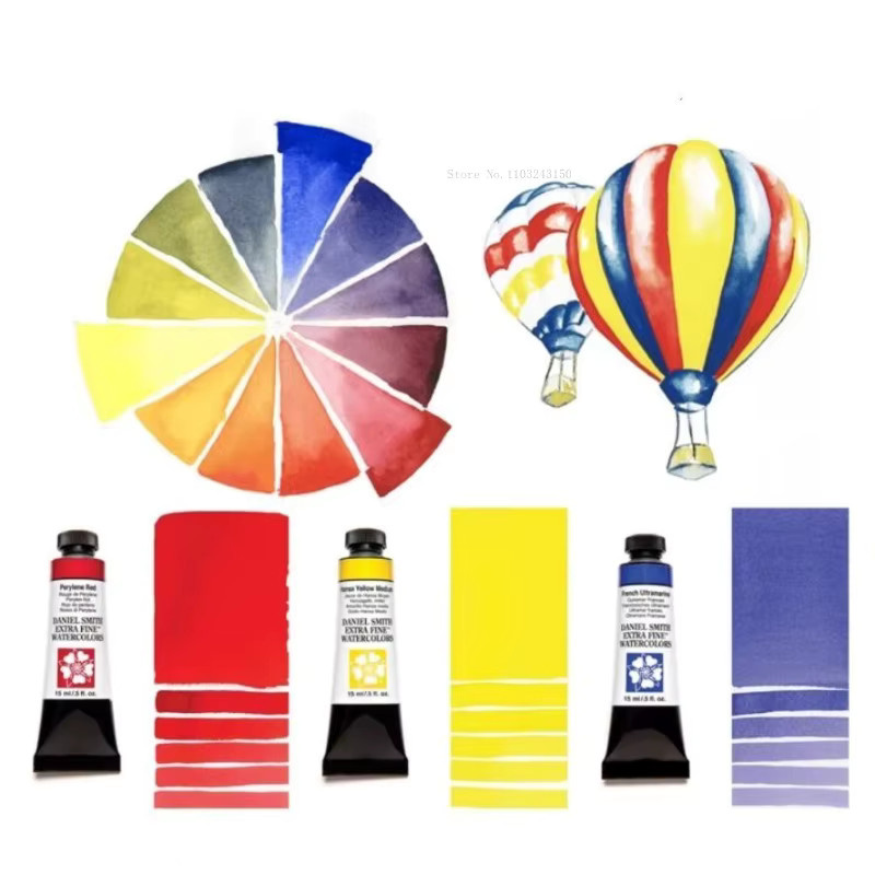 DS Master Aquarell Pigmente in der Single Tube, Multicolour, 5 ml - Bild 5