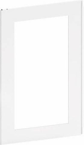 Hager FZ144N Tür aus Stahl in Weiß und Transparent, Breite: 49,8 cm, Höhe: 76,9 cm - Bild 1