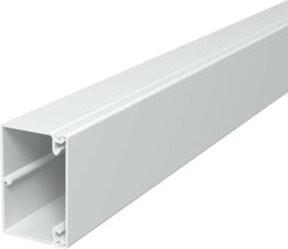 OBO Bettermann Wand- und Deckenkanal Reinweiß B: 6,0 cm, H: 4,0 cm, L: 200 cm - Bild 1