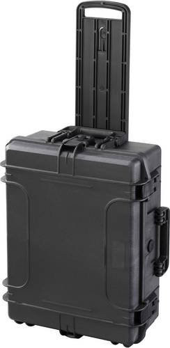 MAX PRODUCTS MAX540H190-TR Trolley-Koffer unbestückt, Schwarz, B: 47,3 cm, T: 60,4 cm, H: 22,5 cm - Bild 1