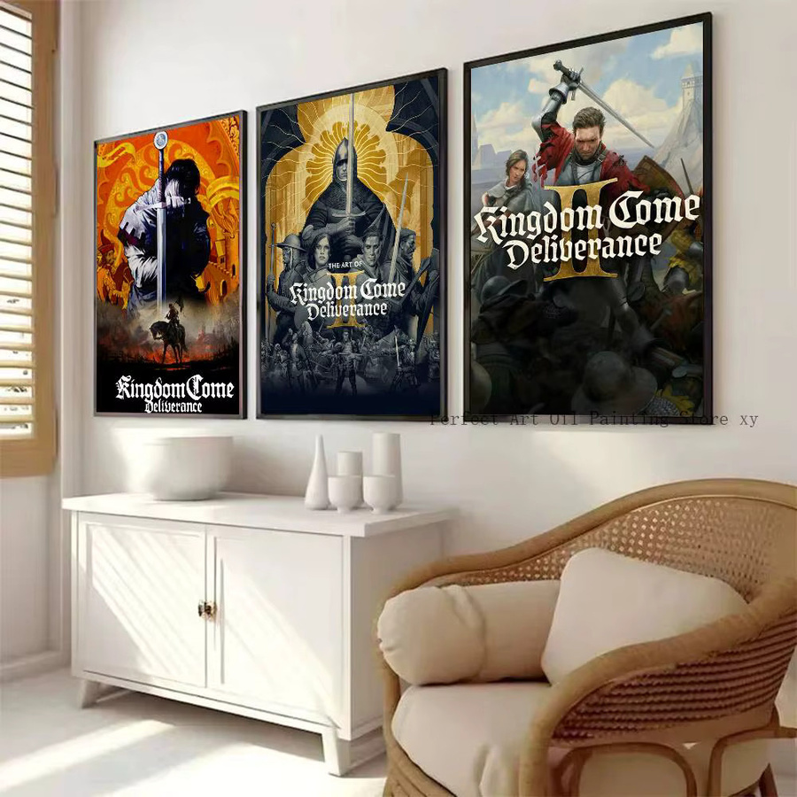 Game Kingdom Come Deliverance 2 Poster, selbstklebend, wasserfest, mehrfarbig, Rechteckig - Bild 3