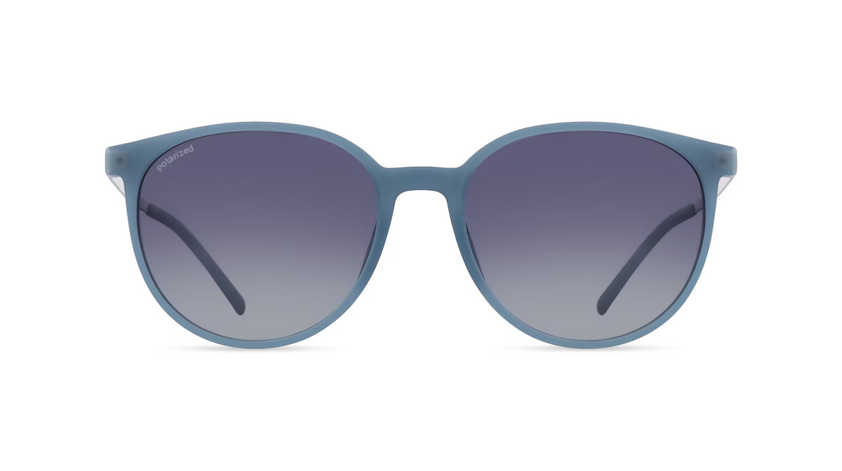 Humphrey's 586134 Sonnenbrille, Vollrand, Panto, Metall, Unisex, Blau - Bild 1