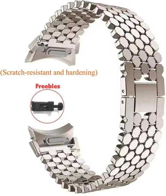 A-LING. Uhrenarmband Edelstahl, Silber, Damen - Bild 1