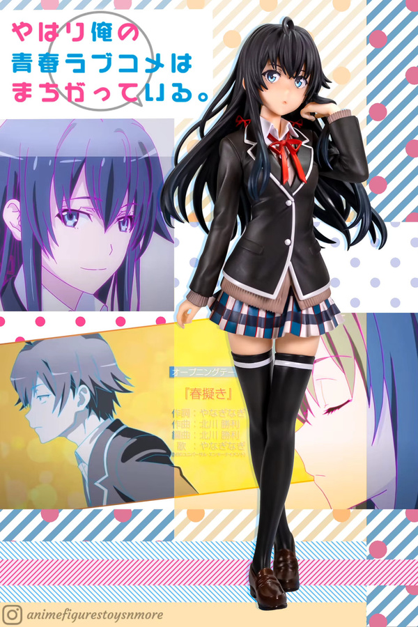 Bandai Anime Yukinoshita Yukino Figur, Schulkleidung, Einzelfigur - Bild 2