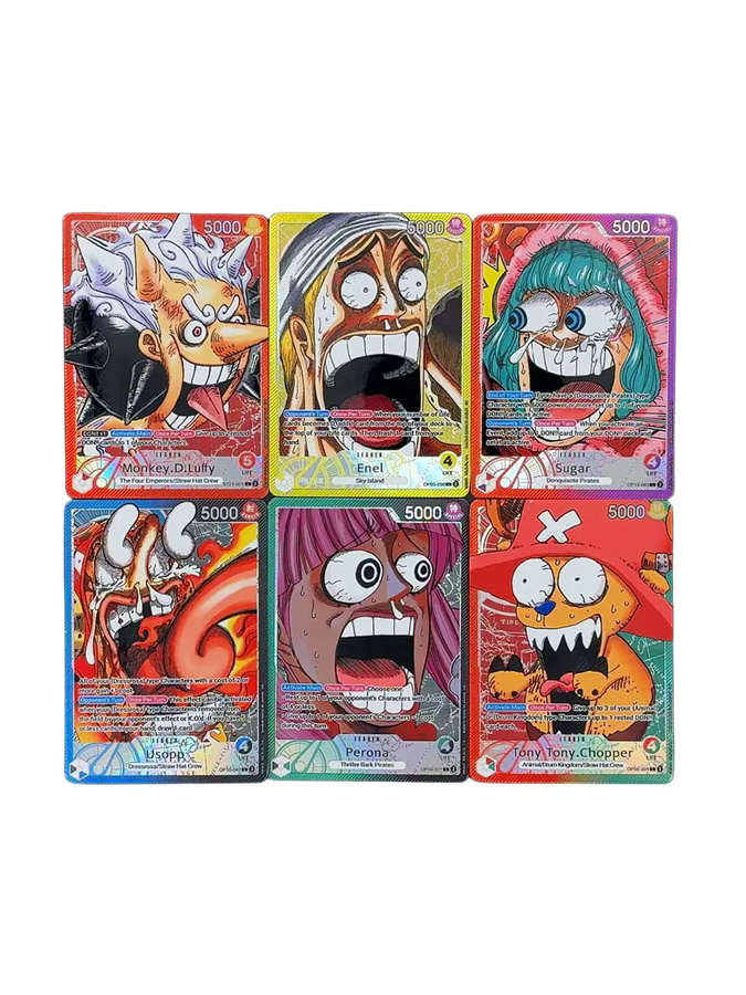 Bandai One Piece, Leader-Set, Englische Leader-Karte, Texturierte Folienkarte - Bild 4