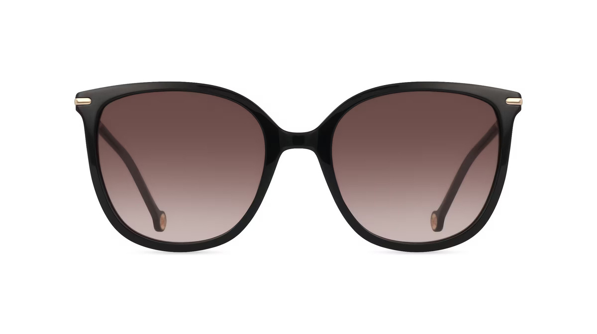 Carolina Herrera 0229/S Sonnenbrille, Vollrand, Quadratisch, Acetat, Damen, schwarz - Bild 1