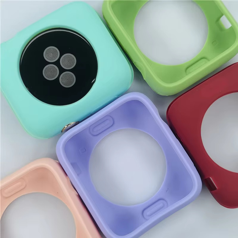 Apple Silikonhülle für Apple Watch, grau, Unisex - Bild 2