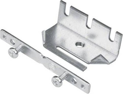 Hager BKZN030 Elektro-Sockelleisten-Zubehör Nivellierschelle in Silber - Bild 1