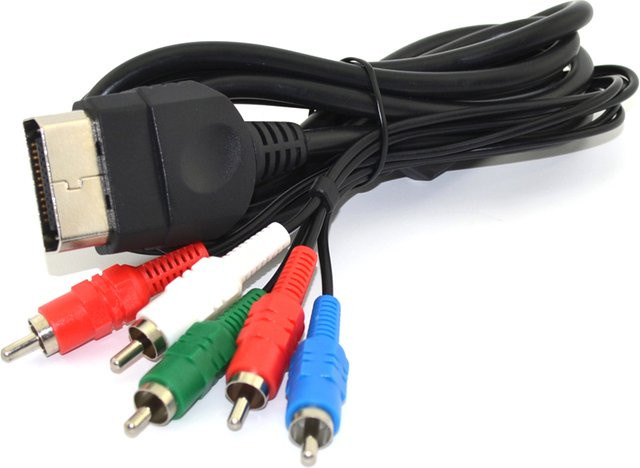 xunbeifang RCA Component Audio Video AV Kabel für Xbox, Länge: 1,8 m - Bild 1