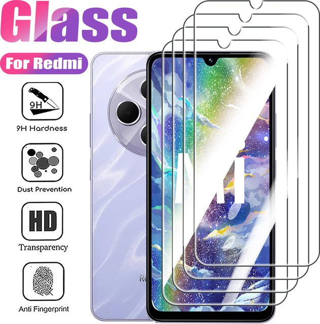 Xiaomi Displayschutzfolie aus gehärtetem Glas, transparent, für Redmi 15C 14C 13C 12C 10C 9C 10X 4G 5G 15R - Bild 1
