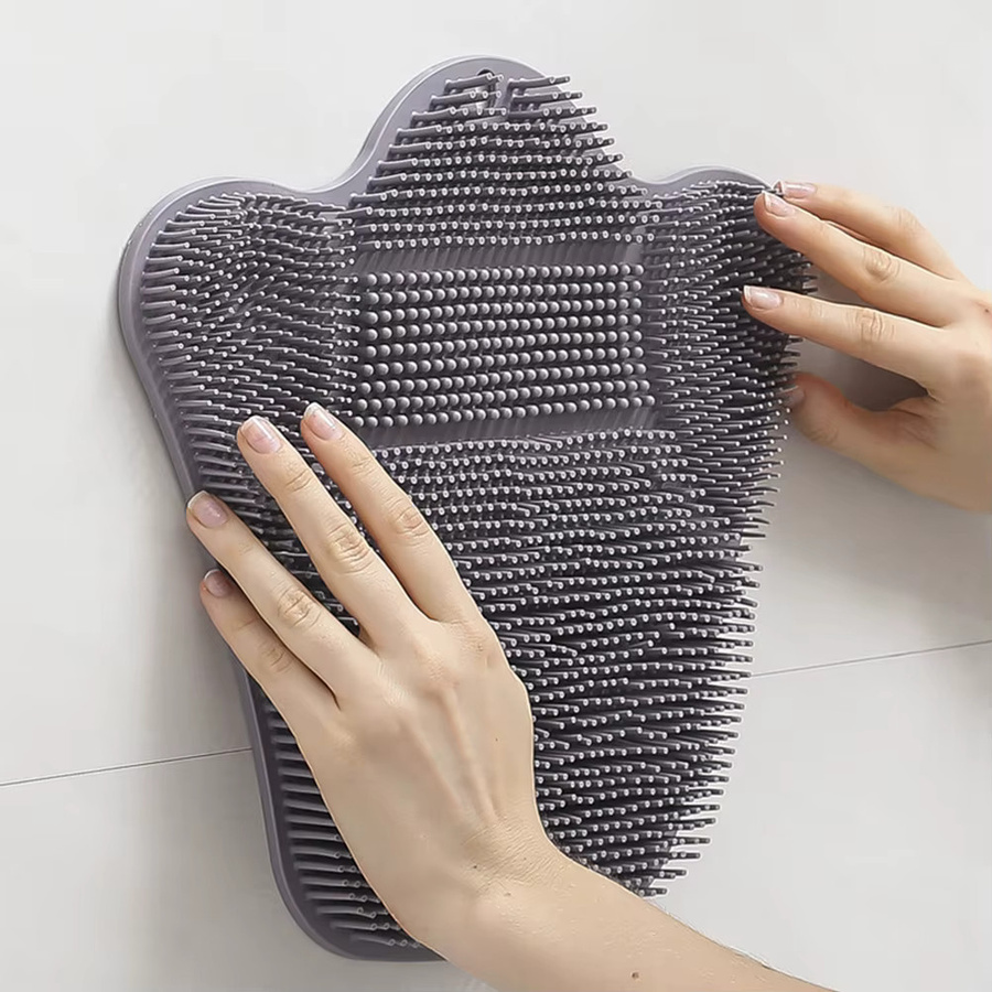 Multiyilego Dusch-Fußschrubber-Matte, Unisex - Bild 4