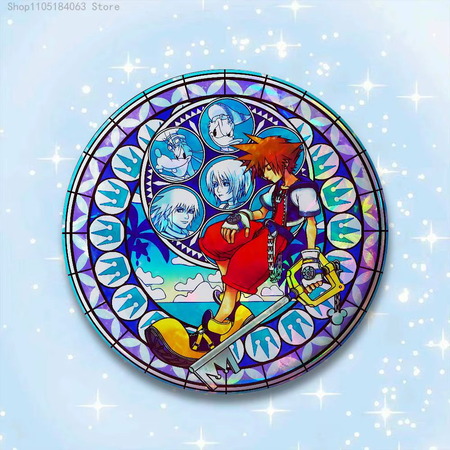 K-Kingdom Brosche, Runde Herzen, Unisex - Bild 3