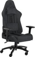 Corsair TC100 Relaxed Gaming-Stuhl mit Stoffbezug in Schwarz/Grau - Bild 3