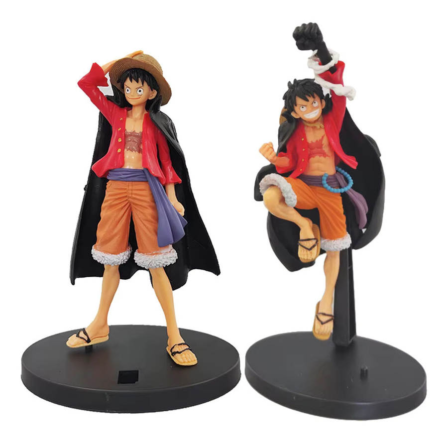Bandai One Piece Luffy mit Umhang, Actionfigur, 3-teiliges Set - Bild 2