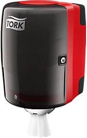 Tork Innenabrollungsspender Wandmontage Schwarz/Rot - Bild 1