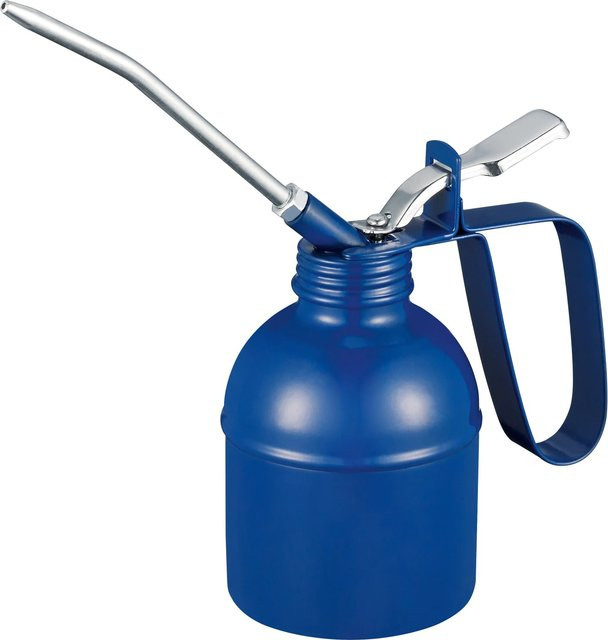 LUX-TOOLS Metall-Ölkännchen aus Stahl in Blau, 250 ml - Bild 1