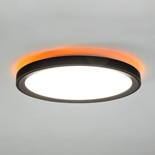 Brumberg LED-Deckenleuchte Schwarz, Dimmbar, Up-Down Licht, Warmweiß, 50W - Bild 1