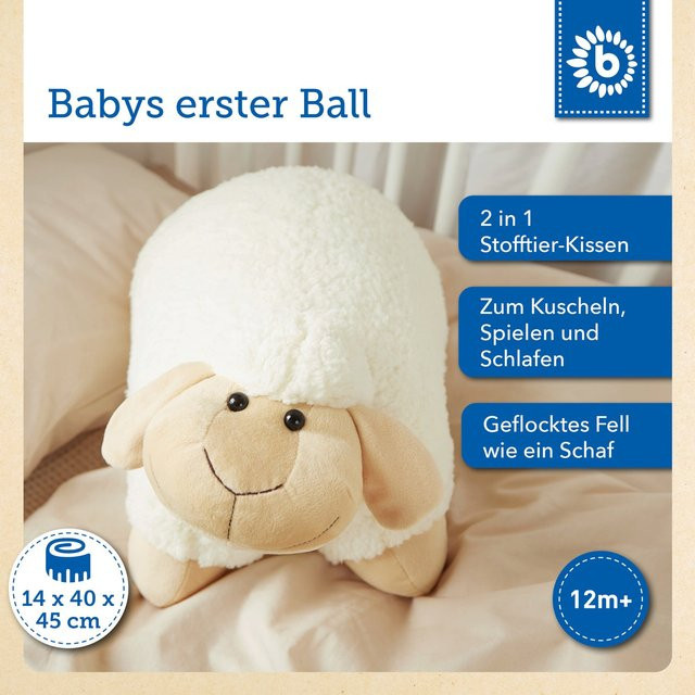 Bieco XXL Schaf Kuscheltier Groß, ab 0 Jahre - Bild 1