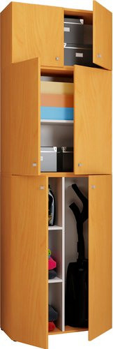 VCM Putzschrank Lona Mehrzweckschrank mit 6 Fächern und zwei Türen, Breite: 70 cm, Höhe: 223 cm, Tiefe: 39 cm - Bild 1