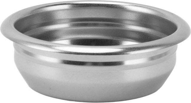 OutsideWorld Siebkorb für Siebträger aus Edelstahl in Silber, Durchmesser: 58 mm - Bild 1