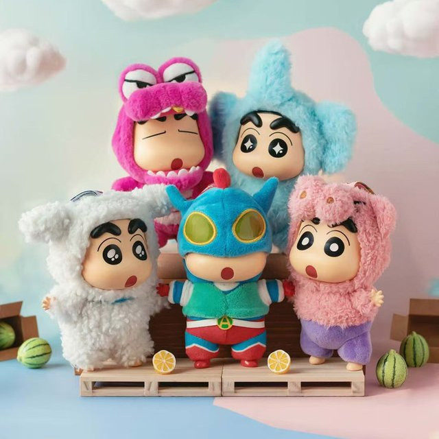 Bandai Crayon Shin-Chan Blind Box Kostüm Party Serie, Vinyl Puppe, Einzelfigur - Bild 1