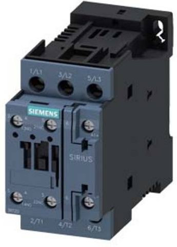 Siemens Leistungsschütz 3RT2024-1BB40-0CC0 in Grau mit 3 Schließern und 690 V/AC - Bild 1