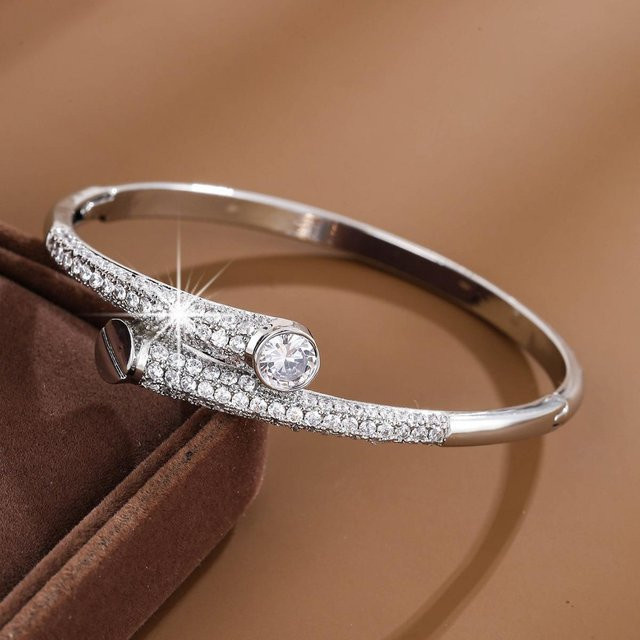 Wucifang Jewelry Armband, Zirkon, Silber, Damen - Bild 1