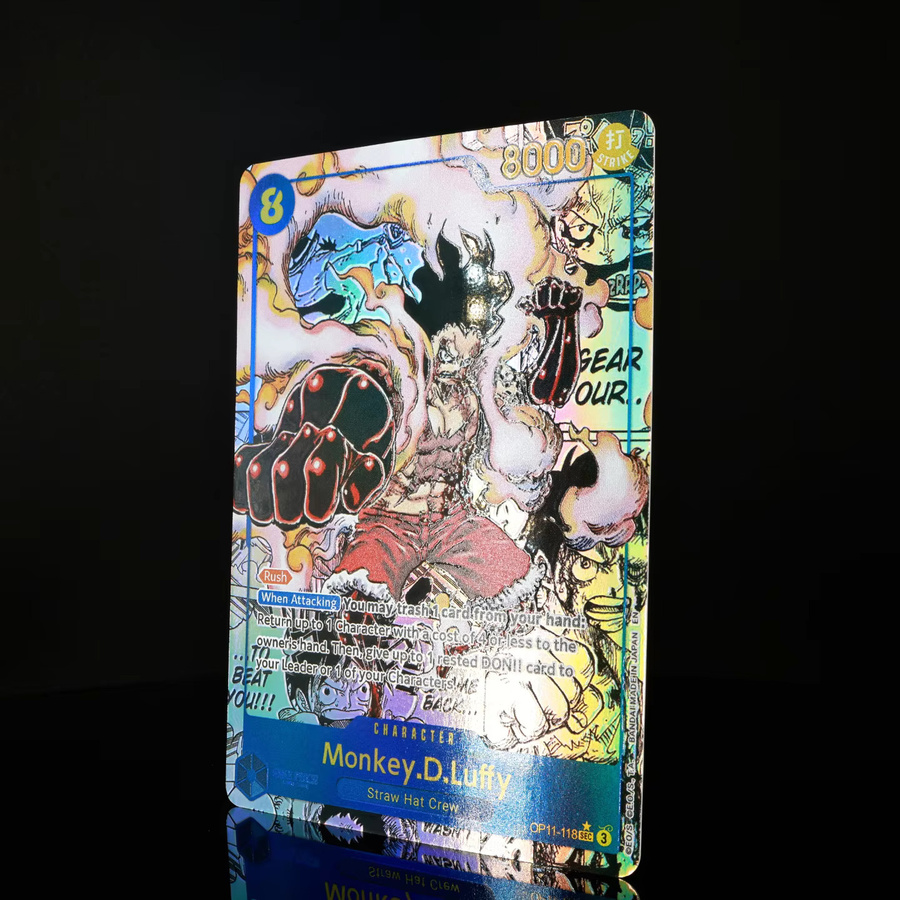 Bandai One Piece Luffy Manga-Karte, Blau, Einzelfigur - Bild 2