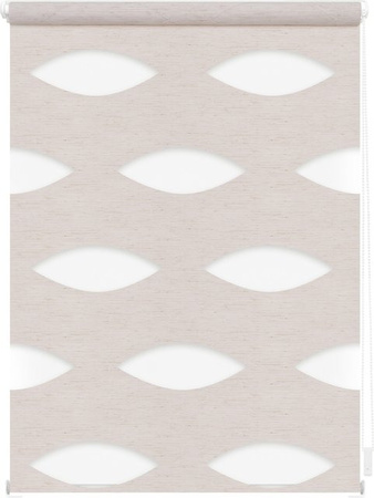 Lichtblick Duo Rollo Ellipse Klemmfix Day/Night Graphic ohne Bohren