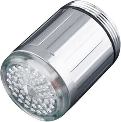Houspace LED-Duscharmatur mit 7 Farben RGB Beleuchtung in Grau - Bild 1