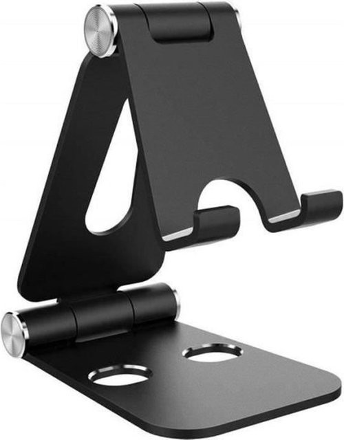 Handyhalterung GFT GFT23114 aus Aluminium in Schwarz für 4-8 Zoll Geräte - Bild 1