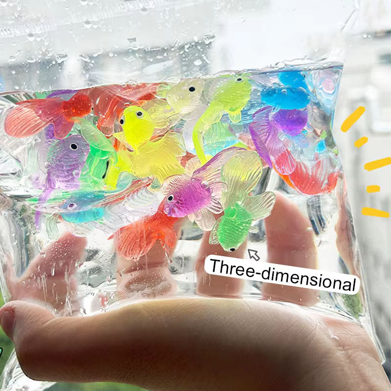 TMZ Bunte Dekofische aus Kunststoff für Aquarium und Wohnzimmer Dekoration, Mehrfarbig - Bild 2
