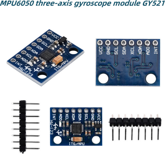 diymore MPU-6050 6-Achsen Beschleunigungsmesser und Gyroskopmodul in Blau für Arduino - Bild 1