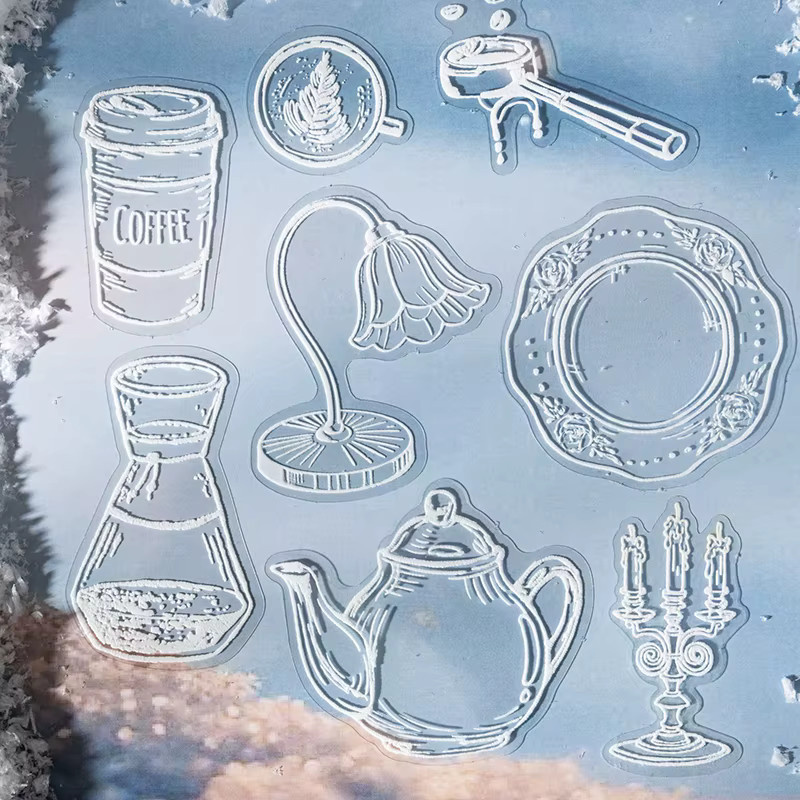 Style Life Accessories PET Aufkleber Set für Scrapbooking und kreative Dekorationen - Bild 1