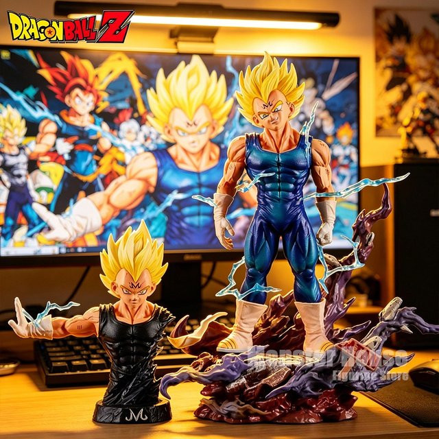 Bandai Dragon Ball Majin Vegeta, Actionfigur, 18,5 cm - Bild 1