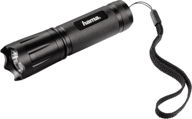 Hama LED-Taschenlampe Classic C-118 in Schwarz - Bild 1