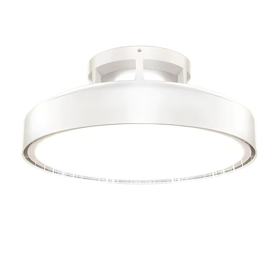 IRALAN Deckenventilator mit dimmbarer LED-Beleuchtung in Weiß, geräuschloser moderner Ventilator für Wohnzimmer und Schlafzimmer - Bild 4