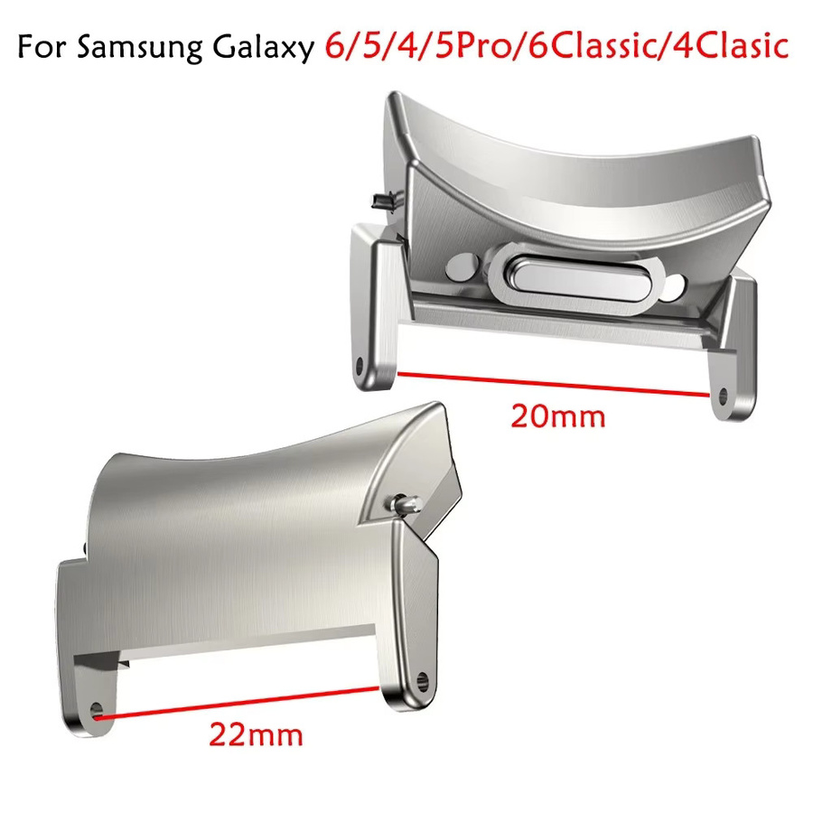 Samsung Quick Fit Connector Edelstahl, Silber, Uhrenarmband-Adapter - Bild 2