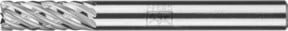 PFERD TOOLS Hartmetall Hochleistungsfrässtift ALLROUND Zylinder ZYAS Stirn Ø 06 x 16 mm, Schaft-Ø 6 mm, universal grob, grau - Bild 1