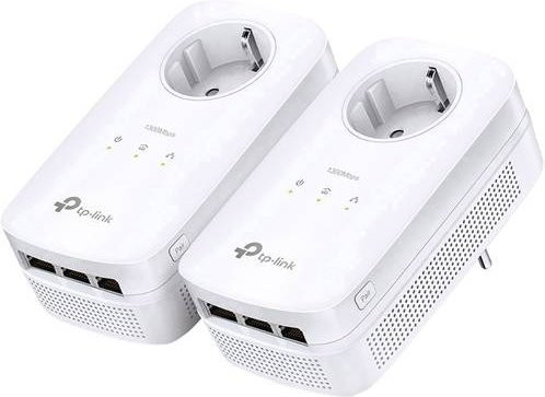 TP-Link TL-PA8030P Powerline Starter Kit mit 1.3 GBit/s und Ethernet/LAN in Weiß - Bild 1