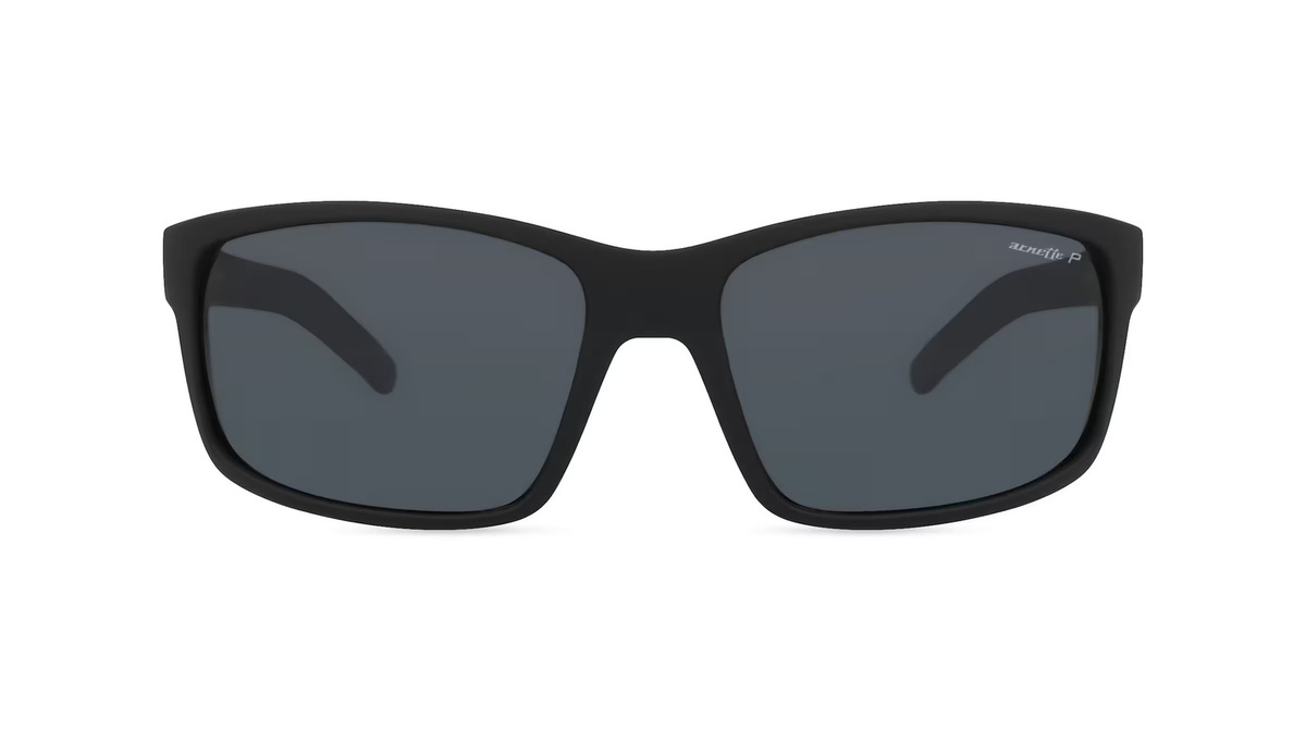 Arnette 0AN4202 Sonnenbrille Vollrand, quadratisch, Acetat, Unisex, schwarz, grau - Bild 1