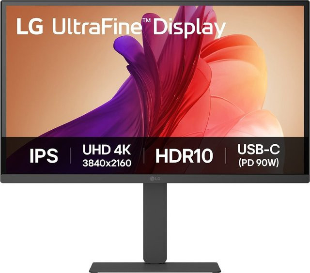 LG Smart Monitor UltraFine 27U730A-B, 27 Zoll 4K UHD IPS Display, Black - Bild 1