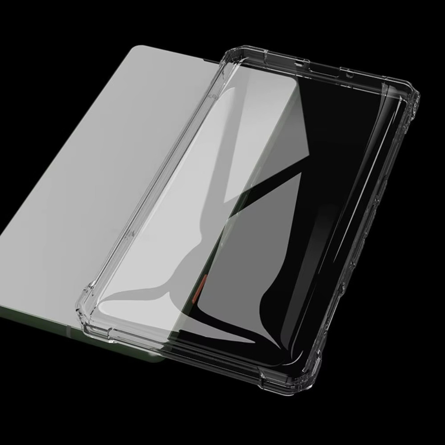 Viwoods Anti-Fall-Schutzhülle für 6,13-Zoll E-Reader AiPaper und Reader C aus stoßfestem TPU in Transparent - Bild 2